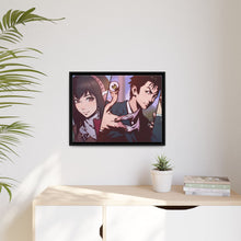 Load image into Gallery viewer, Girls who love the man in the middle Canvas Framed Art Print