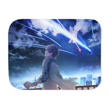 Load image into Gallery viewer, Your Name. Sherpa Blanket