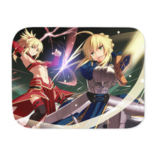 Load image into Gallery viewer, Fate/Apocrypha Saber Sherpa Blanket