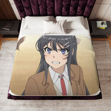 Load image into Gallery viewer, I'm Angry but I Love You Sherpa Blanket