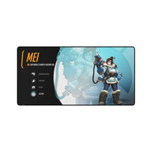 Load image into Gallery viewer, Overwatch factfile:mei Mouse Pad (Desk Mat)