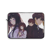 Load image into Gallery viewer, Eru Chitanda And Hōtarō Oreki Together Laptop Sleeve