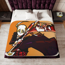 Load image into Gallery viewer, Anime Soul Eaterr Sherpa Blanket