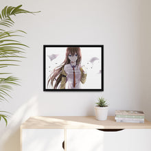 Load image into Gallery viewer, Makise Kurisu Canvas Framed Art Print