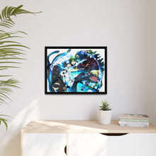 Load image into Gallery viewer, Amaimon Vs Rin Canvas Framed Art Print