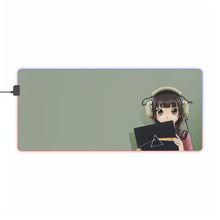 Load image into Gallery viewer, Anime Headphones RGB LED Mouse Pad (Desk Mat)