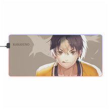 Load image into Gallery viewer, Yu Nishinoya RGB LED Mouse Pad (Desk Mat)