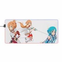 Load image into Gallery viewer, Sword Art Online RGB LED Mouse Pad (Desk Mat)