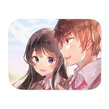 Load image into Gallery viewer, Rascal Does Not Dream of Bunny Girl Senpai Sherpa Blanket