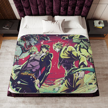 Load image into Gallery viewer, Za Warudo! Sherpa Blanket