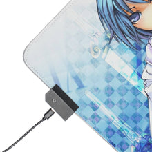Load image into Gallery viewer, Puella Magi Madoka Magica Sayaka Miki RGB LED Mouse Pad (Desk Mat)