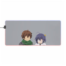 Load image into Gallery viewer, Love, Chunibyo & Other Delusions Rikka Takanashi RGB LED Mouse Pad (Desk Mat)