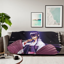 Load image into Gallery viewer, Highschool Of The Dead Sherpa Blanket