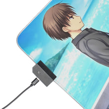 Load image into Gallery viewer, Anime Summer Pockets RGB LED Mouse Pad (Desk Mat)