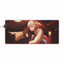 Load image into Gallery viewer, Lycoris Recoil Takina Inoue, Chisato Nishikigi RGB LED Mouse Pad (Desk Mat)