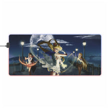 Load image into Gallery viewer, Sailor Moon RGB LED Mouse Pad (Desk Mat)