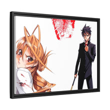 Load image into Gallery viewer, Highschool Of The Dead Canvas Framed Art Print