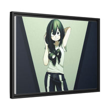 Load image into Gallery viewer, My Hero Academia Tsuyu Asui Canvas Framed Art Print
