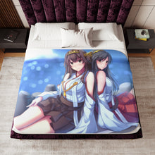 Load image into Gallery viewer, Haruna, Kongou Sherpa Blanket