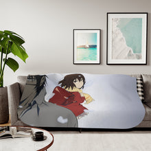 Load image into Gallery viewer, Anime ERASED Sherpa Blanket