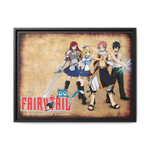 Load image into Gallery viewer, Anime Fairy Tailr Canvas Framed Art Print