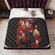 Load image into Gallery viewer, Kakegurui Yumeko Jabami, Mary Saotome, Midari Ikishima, Kirari Momobami, Yumemi Yumemite Sherpa Blanket