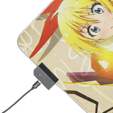 Load image into Gallery viewer, Nisekoi Chitoge Kirisaki, Kosaki Onodera RGB LED Mouse Pad (Desk Mat)