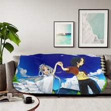 Load image into Gallery viewer, Anohana Sherpa Blanket
