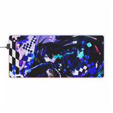 Load image into Gallery viewer, Black Rock Shooter RGB LED Mouse Pad (Desk Mat)