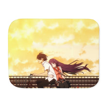 Load image into Gallery viewer, Bakemonogatari Bike Ride Sherpa Blanket
