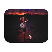 Load image into Gallery viewer, Anime Cowboy Bebop Sherpa Blanket