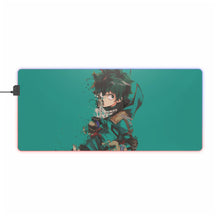 Load image into Gallery viewer, Wallpaper Deku RGB LED Mouse Pad (Desk Mat)