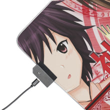 Load image into Gallery viewer, The World God Only Knows Keima Katsuragi, Elucia De Lute Ima, Shiori Shiomiya, Kanon Nakagawa, Ayumi Takahara RGB LED Mouse Pad (Desk Mat)