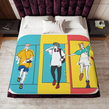 Load image into Gallery viewer, Anime Jujutsu Kaisen Sherpa Blanket