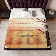 Load image into Gallery viewer, Anime Deadman Wonderland Sherpa Blanket