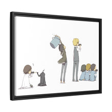 Load image into Gallery viewer, Durarara!! Izaya Orihara, Shizuo Heiwajima, Celty Sturluson, Masaomi Kida, Anri Sonohara Canvas Framed Art Print