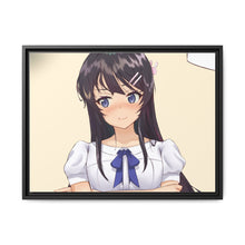 Load image into Gallery viewer, Rascal Does Not Dream Of Bunny Girl Senpai Canvas Framed Art Print