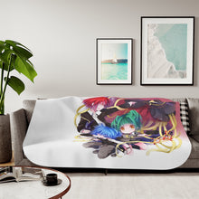Load image into Gallery viewer, Assassination Classroom Koro-sensei, Karma Akabane, Nagisa Shiota, Kaede Kayano Sherpa Blanket