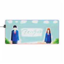 Load image into Gallery viewer, Ao Haru Ride RGB LED Mouse Pad (Desk Mat)