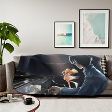 Load image into Gallery viewer, Arima and Kaori Sherpa Blanket