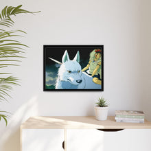 Load image into Gallery viewer, Princess Mononoke Canvas Framed Art Print