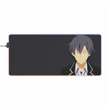 Load image into Gallery viewer, My Teen Romantic Comedy SNAFU Hachiman Hikigaya RGB LED Mouse Pad (Desk Mat)