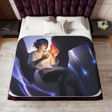 Load image into Gallery viewer, Anime Howl's Moving Castle Sherpa Blanket