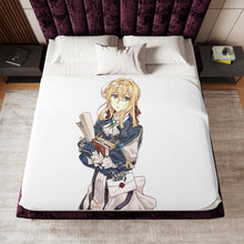 Load image into Gallery viewer, Violet Evergarden Sherpa Blanket