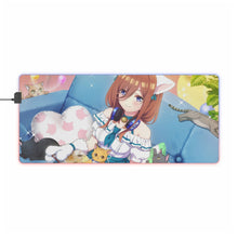 Load image into Gallery viewer, The Quintessential Quintuplets Miku Nakano RGB LED Mouse Pad (Desk Mat)