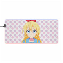 Load image into Gallery viewer, Nisekoi Chitoge Kirisaki RGB LED Mouse Pad (Desk Mat)
