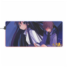 Load image into Gallery viewer, Hanbun no Tsuki ga Noboru Sora RGB LED Mouse Pad (Desk Mat)