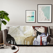 Load image into Gallery viewer, Makise Kurisu Sherpa Blanket