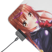 Load image into Gallery viewer, Love, Chunibyo & Other Delusions Shinka Nibutani RGB LED Mouse Pad (Desk Mat)