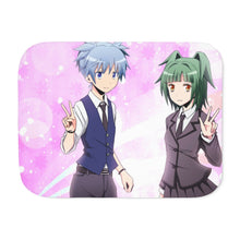 Load image into Gallery viewer, Assassination Classroom Nagisa Shiota, Kaede Kayano Sherpa Blanket